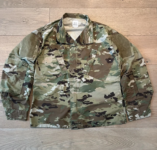 USGI US Army Air Force Combat Uniform Multicam OCP Blouse Coat Size Medium Short