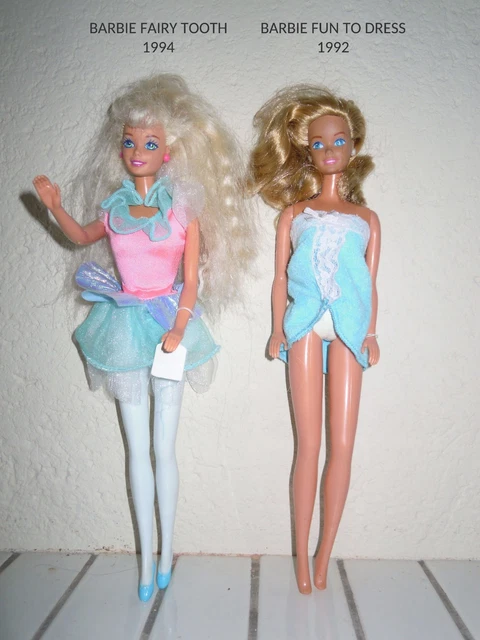 Lot De 3 Barbie Nues Vintage En Excellent état - Parfaites Pour Collection Ou Customisation
