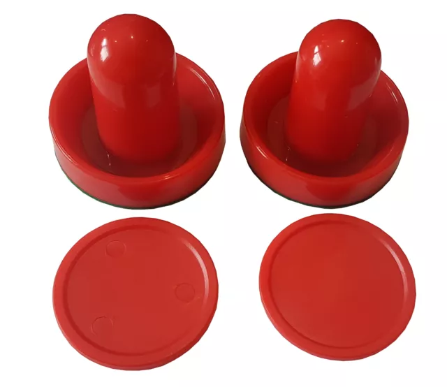 Charlsten Mini Air Hockey Set - 2x Pusher 59 mm + 2x Puck 50 mm