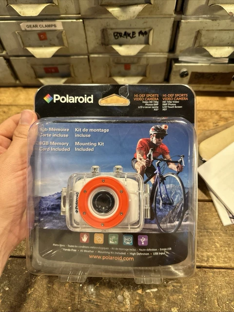 CÁMARA IMPERMEABLE POLAROID XS7 HD 720p 5MP cámara deportiva de