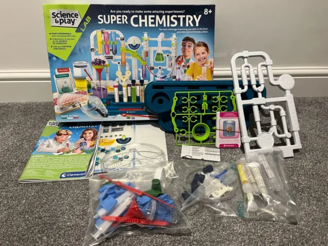 Clementoni Science & Play Lab Super Chemistry STEM Educational Set 61549