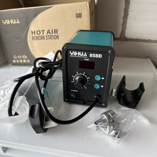 YIHUA 858D Hot Air Rework Station 700W for SMD Soldering and desoldering PID