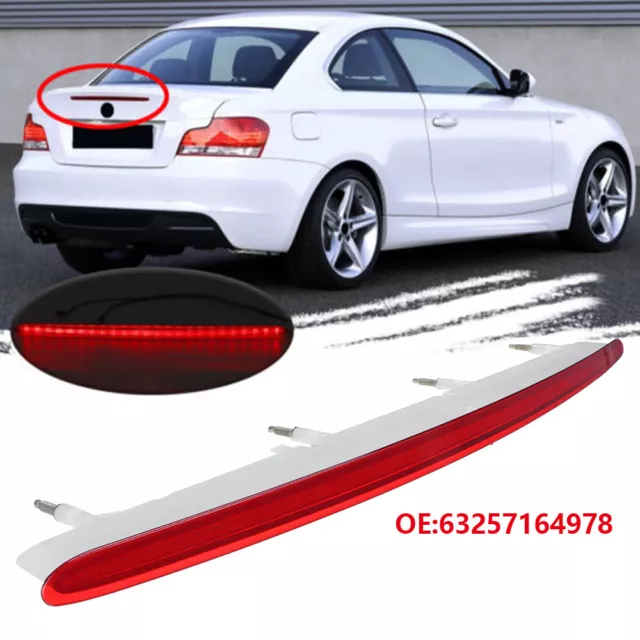 Dritte 3.Bremslicht Bremsleuchte LED Lampe Rot linse Für BMW 1 Series E88 E82 DE