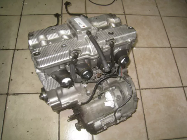 GSX 600 F AJ BJ.98-03 Motor Kurbelwelle Getriebe Austauschmotor 55651 KM engine