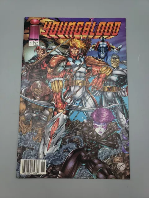 Youngblood Vol 2 #1 September 1995 First Printing Illustrated Image Comic Book