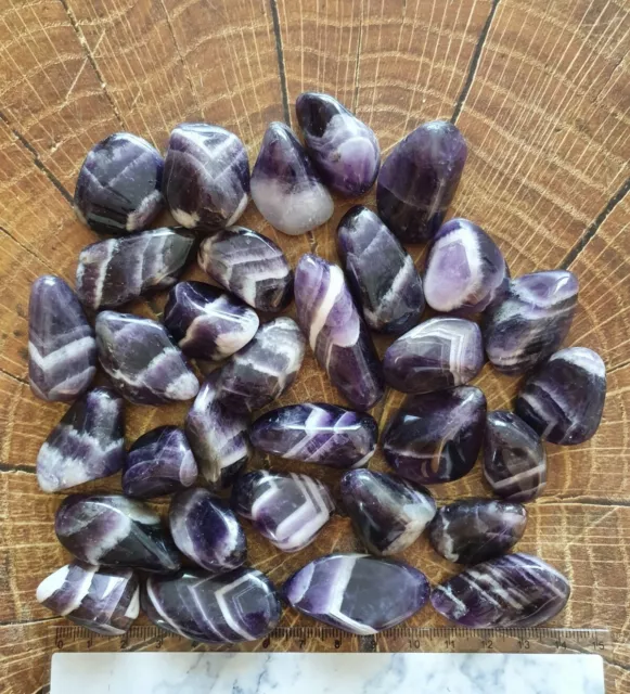 100g AMETHYST Healing Crystals Polished Tumblestones Wholesale Bulk