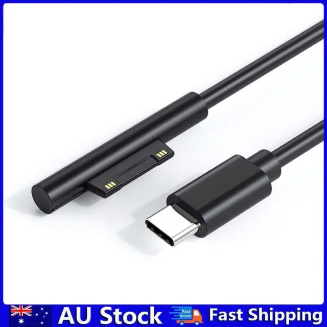 15V 3A Fast Charging USB Type-C Power Supply for Microsoft Surface Pro 3 4 5 6