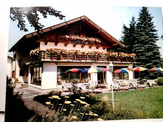 Bad Tölz. Hotel Restaurant Bruckfeld. Alte AK farbig, ungel. ca 70ger Jahre. Geb