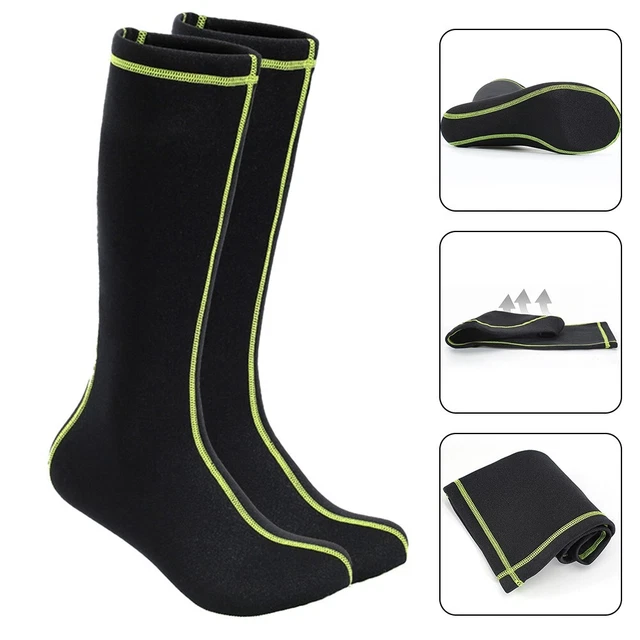 Chaussettes Plongée Néoprène 3mm WVU & WVO - Antidérapantes - Semelle Renforcée - Pour Surf, Plongée, Snorkeling