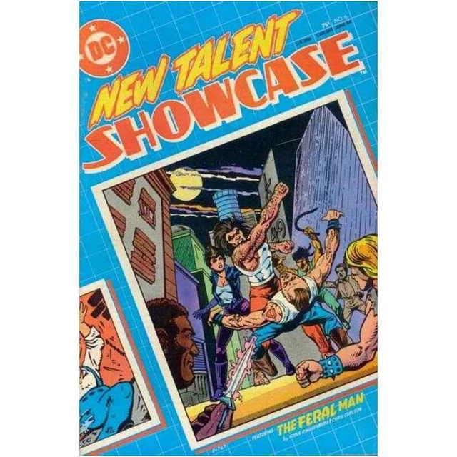 New Talent Showcase (1984 series) #6 in Very Fine condition. DC comics [e&