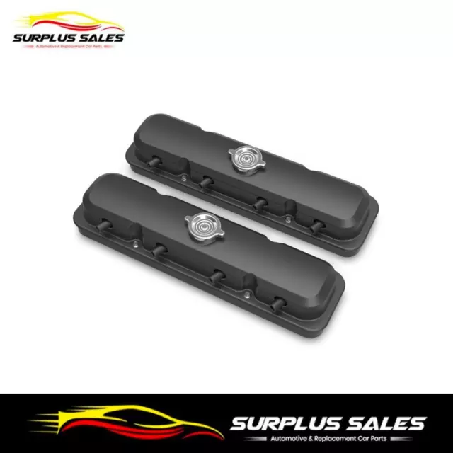 Ho241-192 Holley 2-Piece Pontiac Style Rocker Covers Gen Iii/Iv Ls - Satin