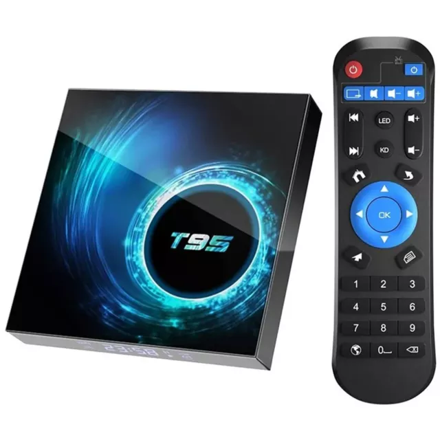 TV Boîte Android 10.0 Gkgt95 RAM 4gb ROM 32gb Bluetooth Wifi Ethernet HDMI USB _