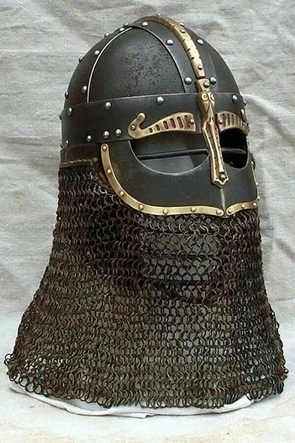 Casque Viking Gjermundbu – Reproduction Médiévale Pour LARP Ou Reconstitution