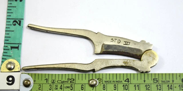 Vintage Collective Hand Crafted Brass Areca Nut Cracker Kitchen Tool i12-229