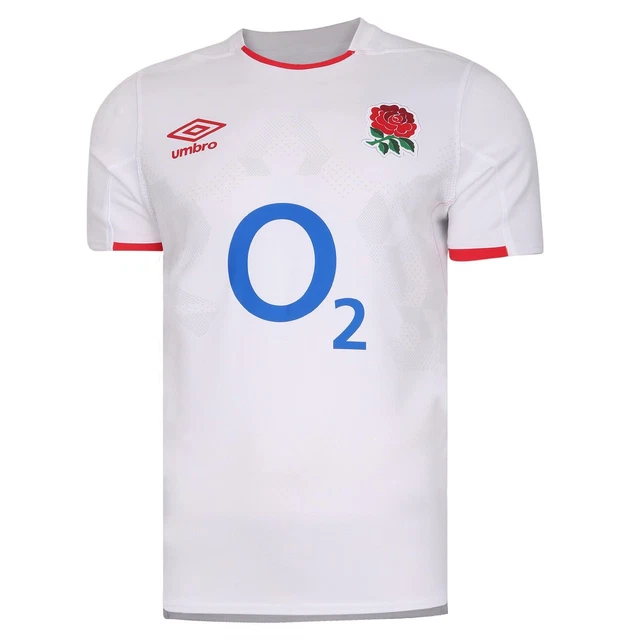 Maglietta England Rugby Bambino (taglia 9-10y) Home Umbro Maglia Maniche Corta - Nuova