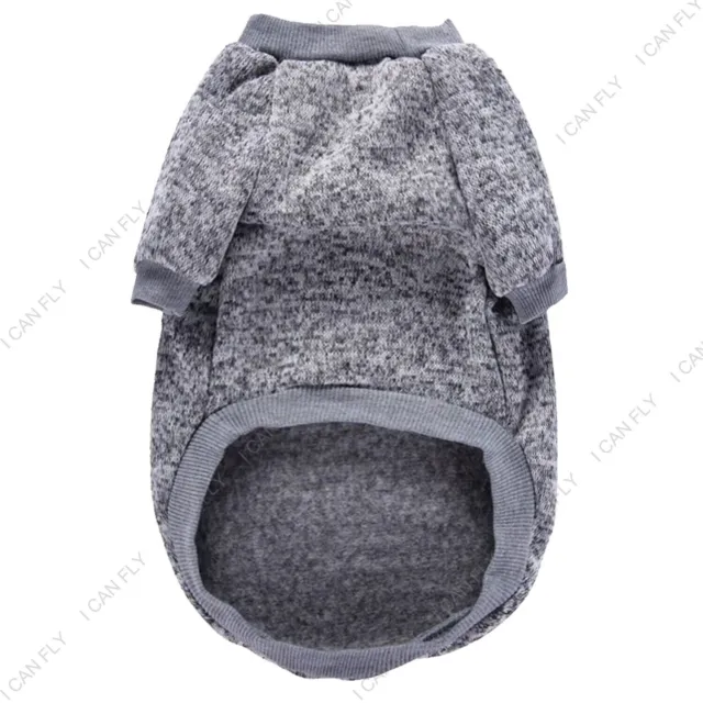 Cute Pet Dog Warm Jumper Sweater Clothes Puppy Knitwear Knitted Coat Winter DF