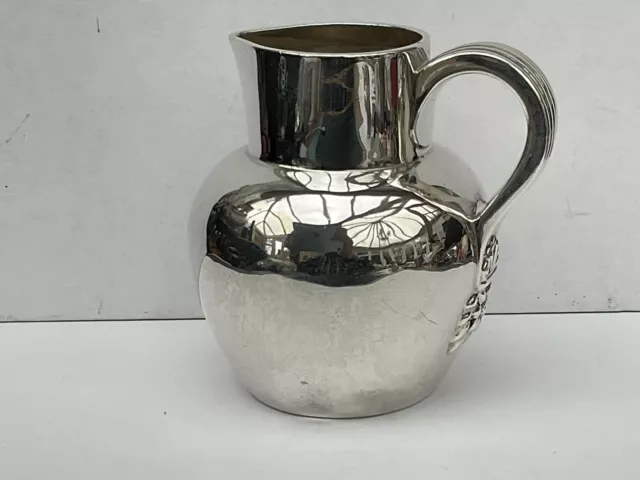 A Victorian Sterling Silver Cream or Milk Jug, Glasgow 1898 - Edward & Sons