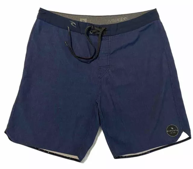 Rip Curl Mirage Shorts Men's 34 Trunks Pocket In Water Surfing
