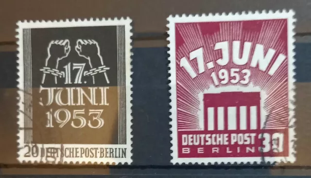 Germany 1953 East German Uprising Fine Used Set