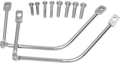 Saddlemen Saddlebag Support Bracket Kit on 84-13 HD FXST, 96-13 Dyna 3501-0346