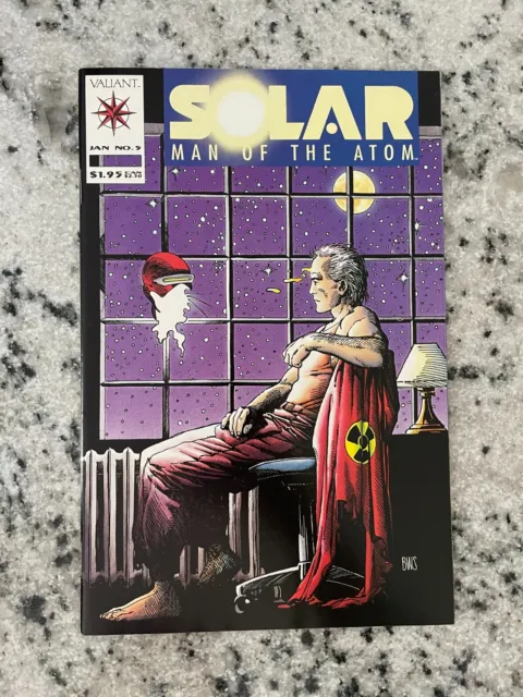 Solar Man Of The Atom #5 NM Valiant Comic Book Barry Smith Series Pre-Unity J914