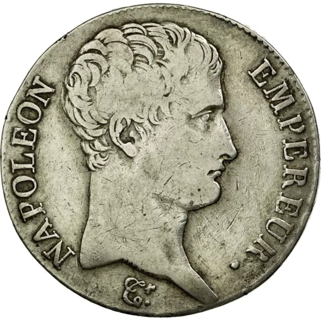 [#455864] Monnaie, France,Napoléon I,5 Francs,1806,Bayonne,TB+,Argent,Gadoury:58
