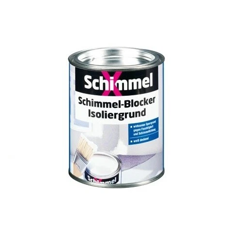 SchimmelX Schimmelblocker Isoliergrund Sperrgrund Schimmelfarbe 750ml PUFAS