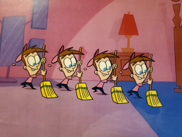 Fairly Odd Parents Original Production Cel Cell Animation Art Nickelodeon