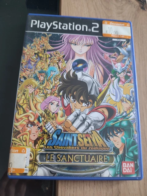 Jeu PS2 Saint Seiya : Les Chevaliers Du Zodiaque - Le Sanctuaire - Version Complète, Bon état