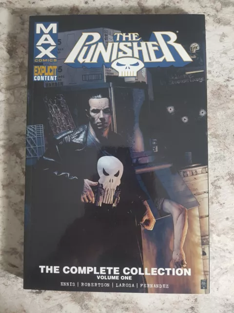 Punisher The Complete Collection Vol 1 TPB NM Graphic Ennis Robertson Marvel Max