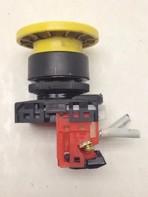 Fuji Electric Yellow Push Button	AR22M0R  #6577