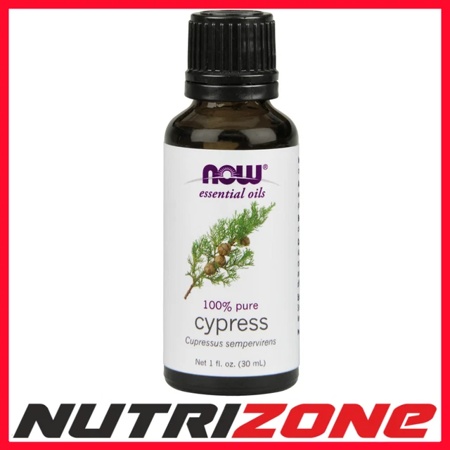 NOW FOODS ESSENTIAL Oil, Cypress Oil 30 ml £10.60 PicClick UK