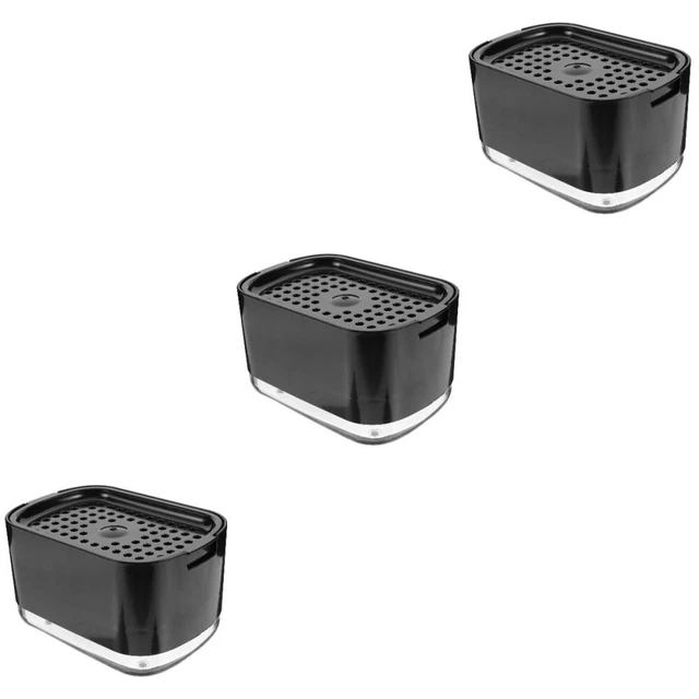 3 piezas fregadero de cocina dispensador de jabón útil dispensador de jabón platos