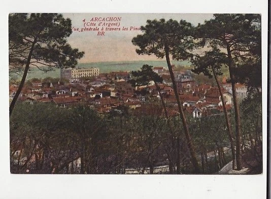 33-54 cpa Arcachon - vue generale