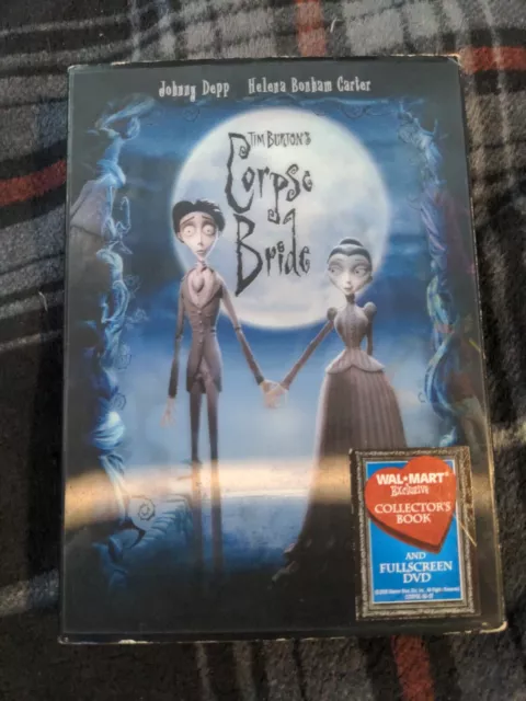 Tim Burton's Corpse Bride - DVD w/Storybook and Lenticular Slip Cover 2005