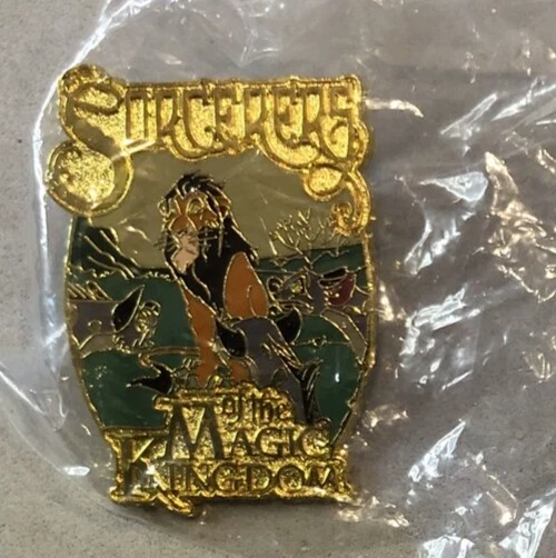 DISNEY LION KING Sorcerers Magic Kingdom Button Pin 9.99 PicClick