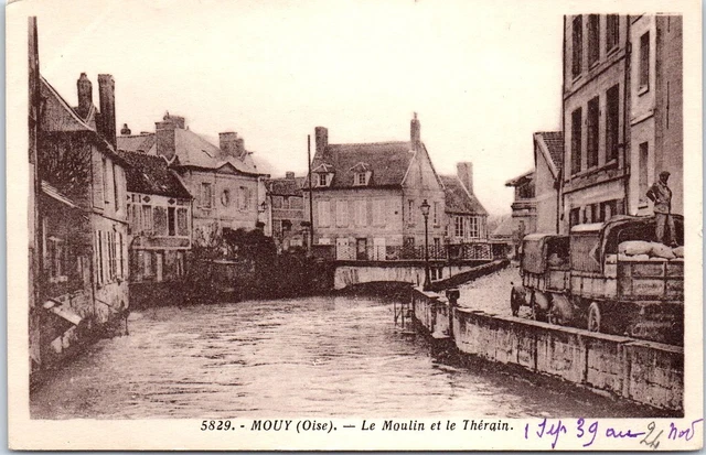60 MOUY - Le moulin et le Therain