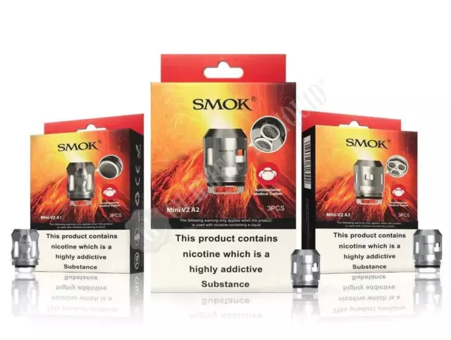 Genuine SMOK MINI V2 Tank Coils | A1 | A2 | S1 | S2 - SMOK R-Kiss Kit |Fast Disp