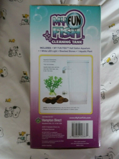 My Fun Fish Cleaning Tank The Aquarium That Cleans Itself New 2