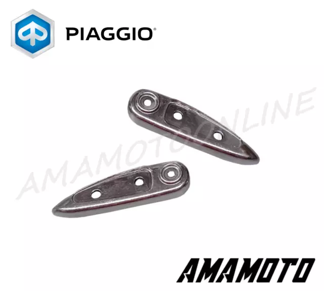 Coppia Poggiapiedi Originali Piaggio Liberty 50-125-150-200 1997/2008