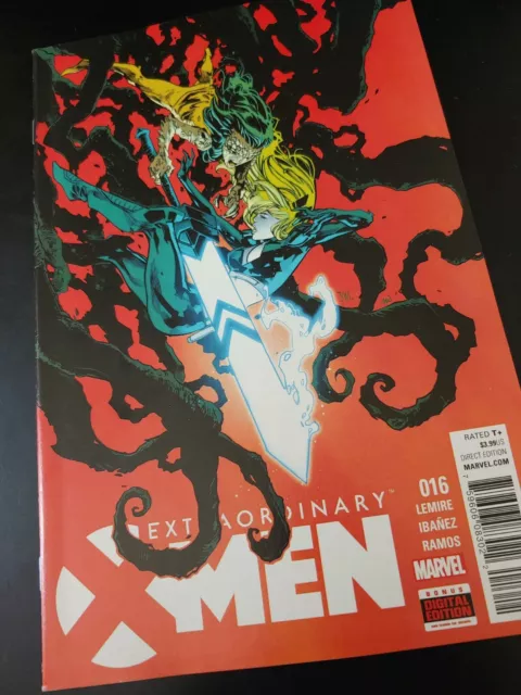 ⭐️ EXTRAORDINARY X-MEN #16 (2016 MARVEL Comics) VF/NM Book 2