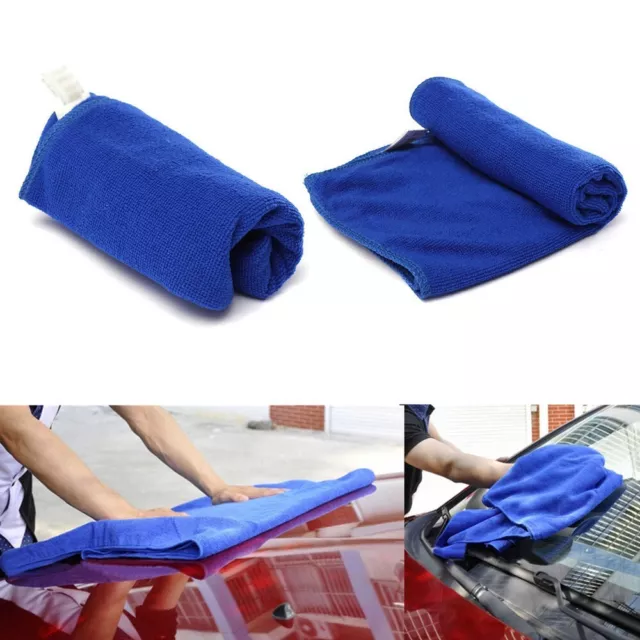 Serviette ultra douce et absorbante pour séchage et nettoyage de voiture 60 x 1