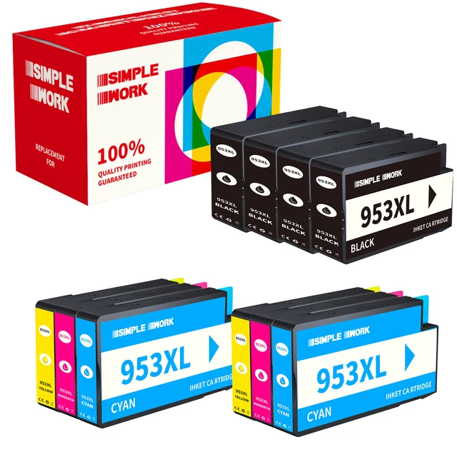 Tête D'impression 952 Pour HP Officejet Pro 8216, 7740, 7720, 8720, 8730, 8740, 8710, 8210 - 104x90 Mm - 4