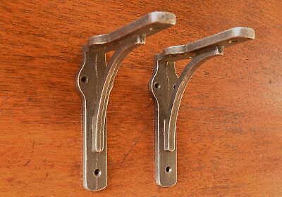A Nice Pair Of Solid Iron Industrial Arched Brackets Shelf Bracket Cr12