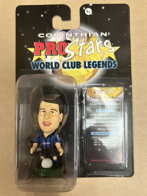 2 Figurines Allemagne Football – Rummenigge & Matthäus – Corinthian Pro Stars – 7cm