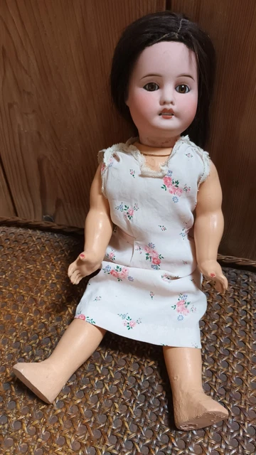 Jolie poupée ancienne en porcelaine MON CHERI Léon Prieur Paris 5 - 37