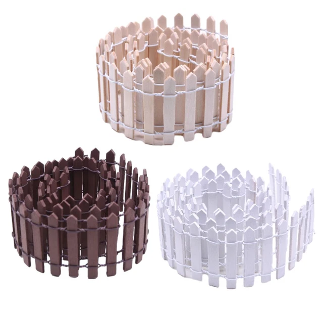 Clôture Télescopique En Bois Pour Animaux - Lot De 2 - Jardin, Chien, Chat