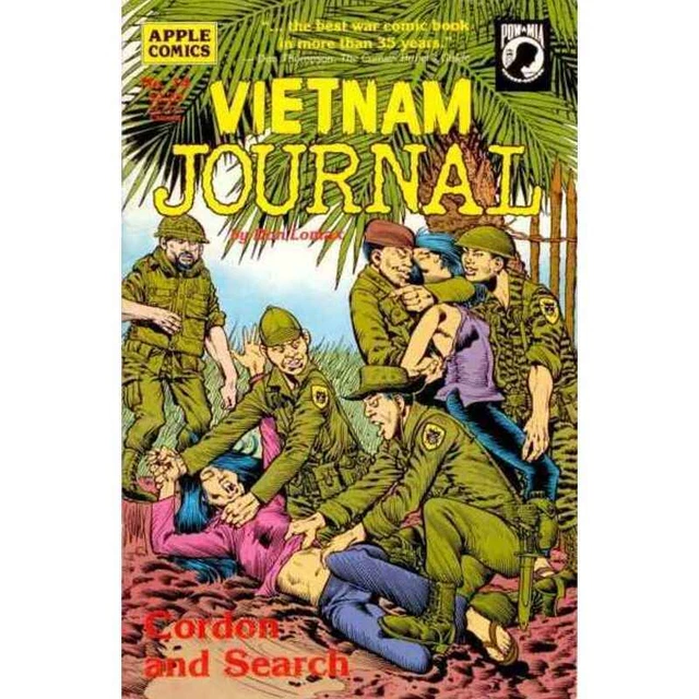 Vietnam Journal #14 in Near Mint condition. Apple comics [a}