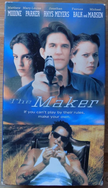 THE MAKER - VHS - Matthew Modine, Mary Louise Parker, Michael Madsen £ ...