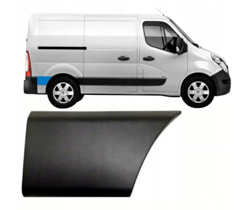 Pour Renault Master III / Opel Movano B Seuil Barre Latérale à Gauche Long Max Pour Renault Master III / Opel Movano B Seuil Barre Latérale à Gauche Long Max